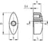 Зажимная ручка Elesa+Ganter CT.476/40 FP-M8, 6 шт 8458 2