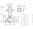 Опора Elesa+Ganter LSQ.A-40-8,5-SST-M8x48 360191 2