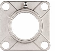 Подшипниковый узел нержавеющий ISKRA UCF207 SS/SS, VKUCF207SSSS-ISKRA