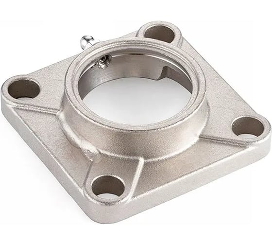 Подшипниковый узел нержавеющий ISKRA UCF206 SS/SS, VKUCF206SSSS-ISKRA
