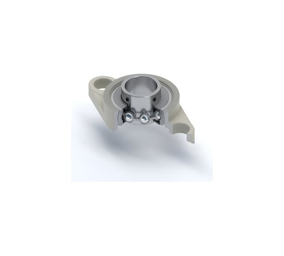 Подшипниковый узел пластиковый ISKRA UCFL204 PL/SS, VKUCFL204PLSS-ISKRA