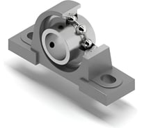 Подшипниковый узел нержавеющий ISKRA UCP204 SS/SS, VKUCP204SSSS-ISKRA