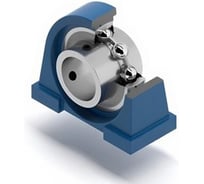 Подшипниковый узел пластиковый ISKRA UCPA204 PL/SS, VKUCPA206PLSS-ISKRA