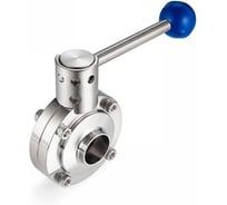 Затвор дисковый нержавеющий TITAN LOCK (AISI316) DN25, типа сварка-сварка TLSD025WDSS