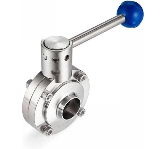 Затвор дисковый нержавеющий TITAN LOCK (AISI316) DN25, типа сварка-сварка TLSD025WDSS