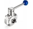 Затвор дисковый нержавеющий TITAN LOCK (AISI316) DN25, типа сварка-сварка TLSD025WDSS 1