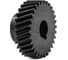 Зубчатая шестерня ISKRA косозубая со ступицей, M=2, Z=30 PE28030, PE28030-ISKRA 1