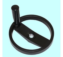 Маховик TLX 100x12x37x4мм DxdxHxb с 2-мя спицами, алюминий с откидной ручкой 65924