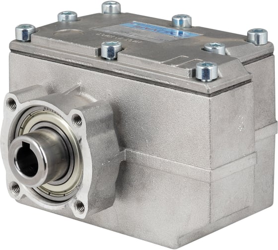 Цилиндрический редуктор INNOVARI 202A (i=46.87) вал вх./вых. 14/16 мм B202A-N(1/46.87)BN1B3
