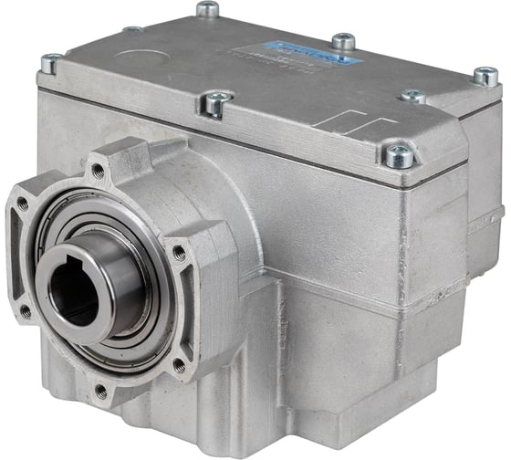 Цилиндрический редуктор INNOVARI 452A (i=49) вал вх./вых. 19/28 мм B452A-N(1/49.00)GN2B3