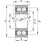 Подшипник DINROLL 3304B-2RSTN/EQ 7000000009129 2