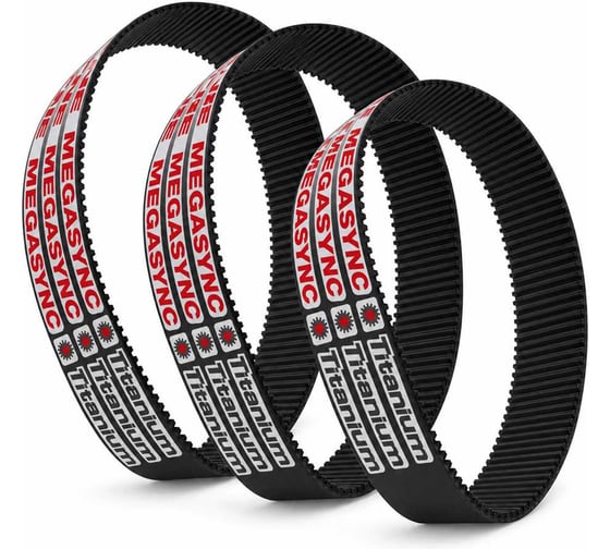 Ремень зубчатый MEGADYNE 1960 TTM14 ,ширина- 50мм TITANIUM CARBON, 50CTD141960TTM