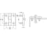 Петля Ergofutura 2 шт EF12.41202-KS-40-40-C-SW 2