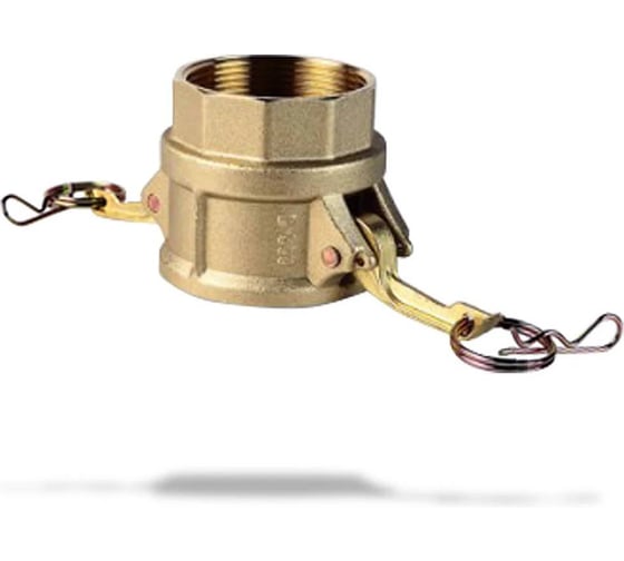 Камлок Tecsaflex тип D 2 1/2 (латунь) К_D_2.5_l