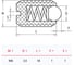 Фиксатор ErgoFutura, 7 шт. EF08.KV415-M6-K 2