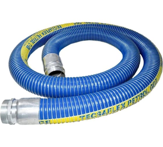 Шланг Tecsaflex GGE PETROL 3 длина 4 м с обеих сторон ниппель с наружной резьбой BSP3 (алюминий) Tecsaflex_GGE_4м_BSP3