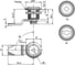 Замок ErgoFutura EF13.EC14-45-28-DK-SST 2