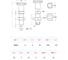 Стопорный штифт ErgoFutura EF08.KV212-BK-M10x1-5-5-ST 2