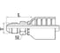 Фитинг Harrison JIC (Ш) DN12 7/8 HRH-JIC(M)-DN12-7/8 2