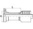 Фитинг Harrison SFL DN25 44.5 (90) HRH-SFL-DN25-1-44.5-90 2