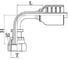 Фитинг Harrison ORFS (Г) DN10 11/16 (90) HRH-ORFS(F)-DN10-11/16-90 2
