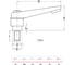 Ручка Ergofutura EF03.11141-63-M8x25-SW 2