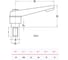 Ручка Ergofutura EF03.11141-63-M8x32-SW 2