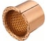 Втулка скольжения ISKRA с выемками под смазку с фланцем KF40260 090, KF40260090-ISKRA 1