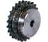 Звездочка цепи MTD 80-2 (2ПР25,4) Z=16 со ступицей, под расточку, с закаленным зубом (PB 80-2/2ПР25,4/16 H) 1