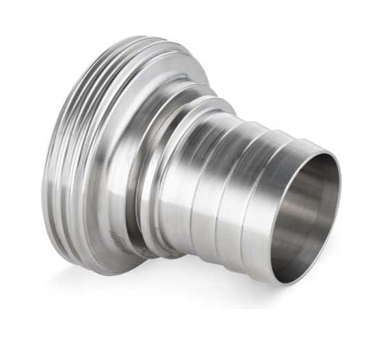 Резьбовой штуцер под рукав TITAN LOCK DIN 11851 DN15 нерж. 304 TL15THRS