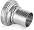 Резьбовой штуцер под рукав TITAN LOCK DIN 11851 DN15 нерж. 304 TL15THRS 1