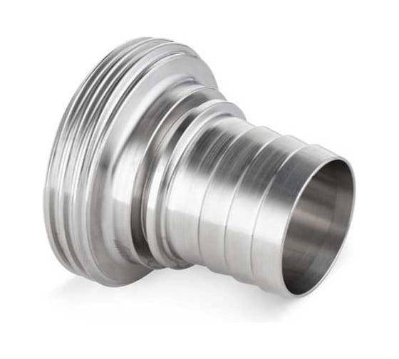 Резьбовой штуцер под рукав TITAN LOCK DIN 11851 DN65 нерж. 304 TL65THRS