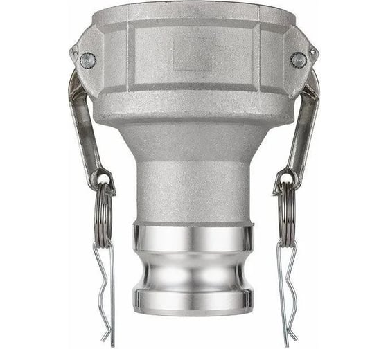 Камлок нержавеющий TITAN LOCK тип DА (переходник розетка 1 1/2 х ниппель 1), TL1510DASS