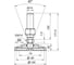 Комплект опора шарнирная с отверстиями Алтервиа (упаковка 4 штуки) A00054.30210014150.4 4