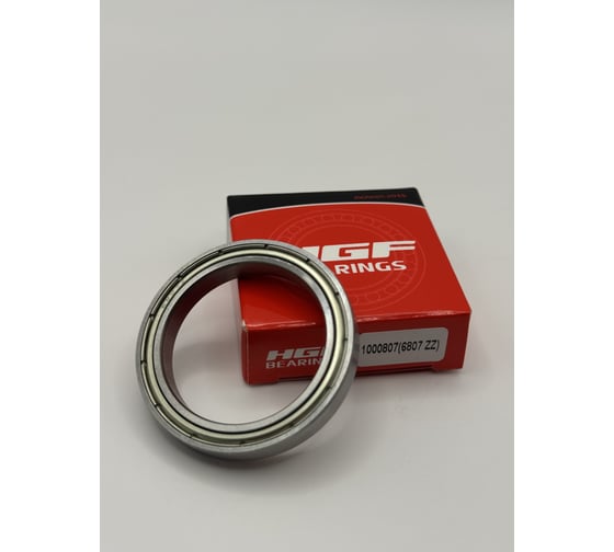 Подшипник HGF 1000807 (6807 ZZ) 35x47x7мм. Т18_11545