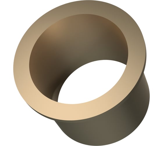 Подшипник скольжения фланцевый СаМат Плюс FFB092 4545 - 45x50x60x45 (1 шт) PoD-0548