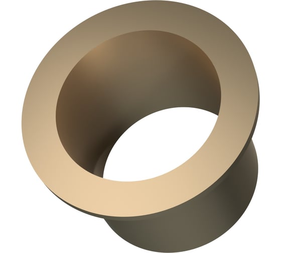 Подшипник скольжения фланцевый СаМат Плюс FFB092 3535 - 35x39x50x35 (1 шт) PoD-0546
