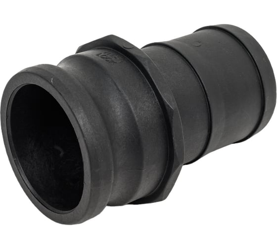Камлок TITAN LOCK 3in типа E, ниппель с хвостовиком (полипроп.) TL300EPP