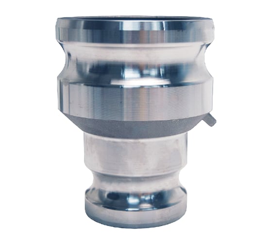 Камлок TITAN LOCK типа AA (переходник ниппель 1" х ниппель 1"), алюминий, TL100AAAL 1