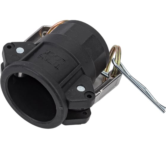Камлок TITAN LOCK 1in типа D розетка, внутр. резьба BSP (полипроп.) TL100DPP