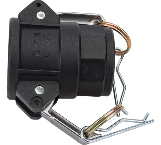 Камлок TITAN LOCK 1in типа D розетка, внутр. резьба BSP (полипроп.) TL100DPP