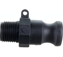 Камлок TITAN LOCK 0,5in типа F ниппель, наружная. резьба BSP (полипроп.) TL50FPP