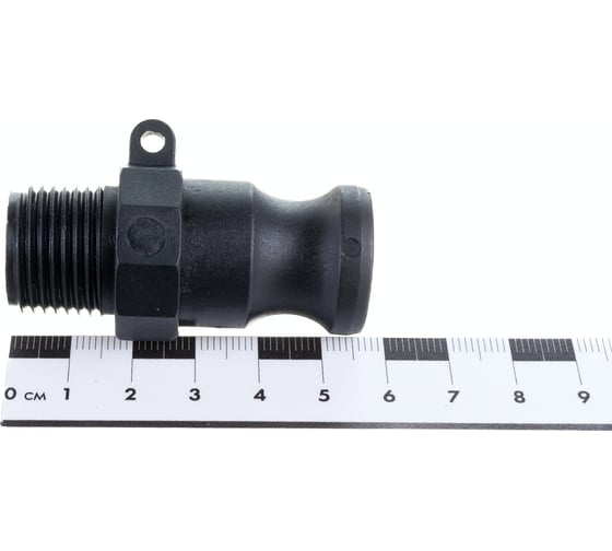 Камлок TITAN LOCK 0,5in типа F ниппель, наружная. резьба BSP (полипроп.) TL50FPP