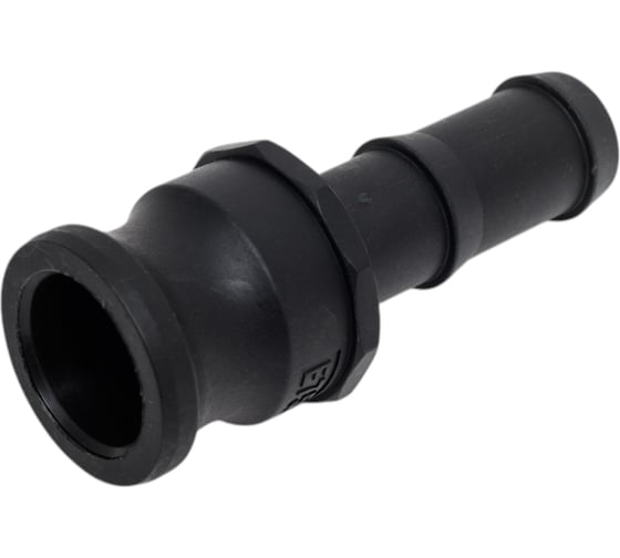 Камлок TITAN LOCK 0,75in типа E, ниппель с хвостовиком (полипроп.) TL75EPP