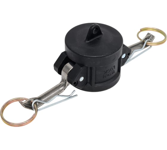 Камлок TITAN LOCK 1,25in типа DC, заглушка для ниппеля (полипроп.) TL125DCPP