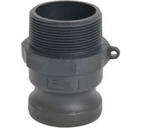 Камлок TITAN LOCK 4in типа F ниппель, наружная. резьба BSP (полипроп.) TL400FPP