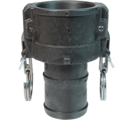 Камлок TITAN LOCK 1,5in типа С, розетка с хвостовиком (полипроп.) TL150CPP