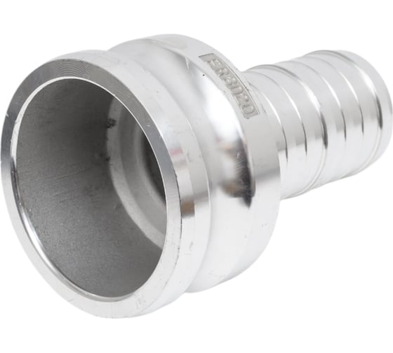 Камлок TITAN LOCK 3in типа E, ниппель с хвостовиком под рукав 2in, алюминий, TL3020EAL