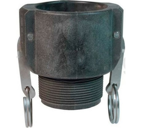 Камлок TITAN LOCK 2,5in типа B розетка, наружная. резьба BSP (полипроп.) TL250BPP