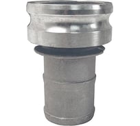 Камлок TITAN LOCK 4in типа E, ниппель с хвостовиком под рукав 3in, алюминий, TL4030EAL